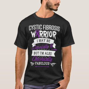 Cystische Fibrose Survivor Chronisch CF Warrior Aw T-Shirt