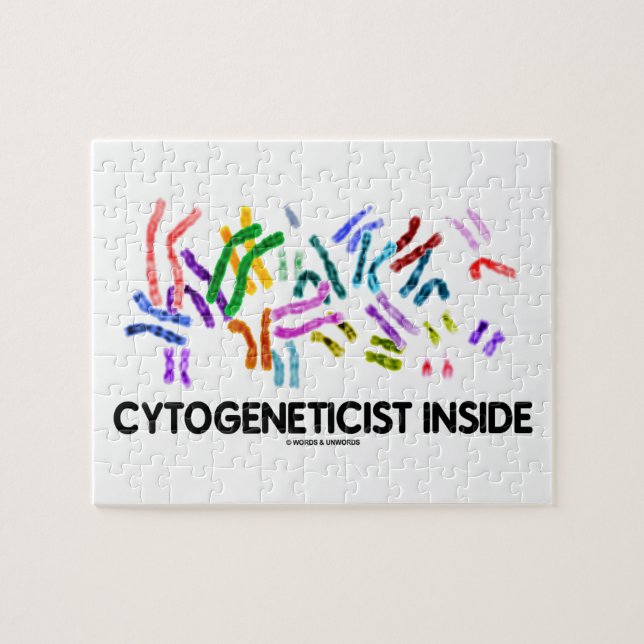 Cytogeneticist-Innere (Karyotype) Puzzle (Horizontal)
