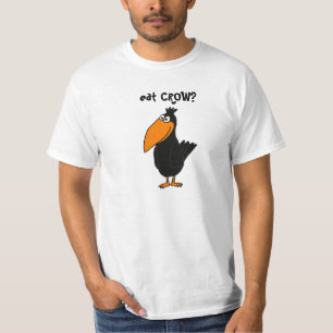 CZ, lustig essen Sie Krähen-Shirt T-Shirt