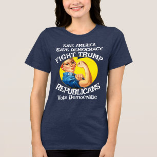 Czar Rue Lügner Trump Iran Krieg Bombardierung Eps Tri-Blend Shirt