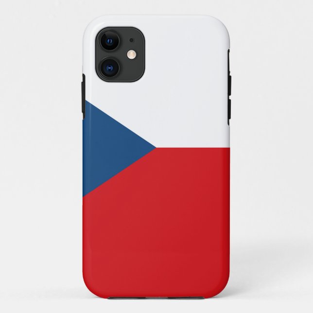 Czech Republic Flag Case-Mate iPhone Hülle (Rückseite)
