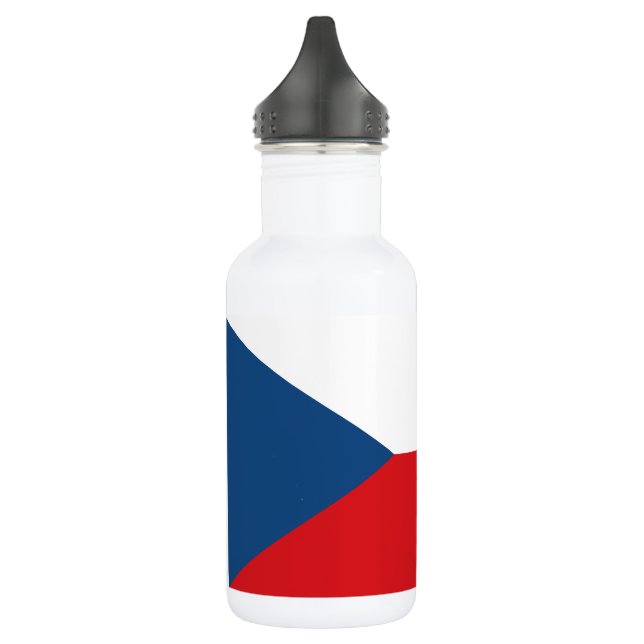 Czech Republic Flag Edelstahlflasche (Links)