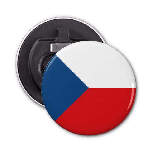 Czech Republic Flag Flaschenöffner (Vorderseite)