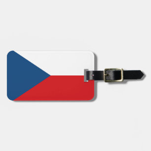 Czech Republic Flag Gepäckanhänger