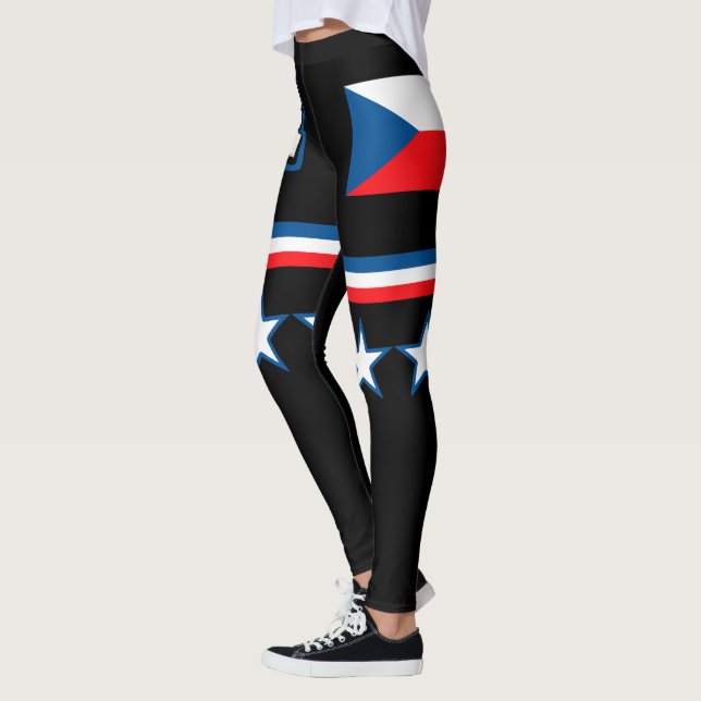 Czech Republic Flag Leggings (Links)