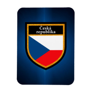 Czech Republic Flag Magnet