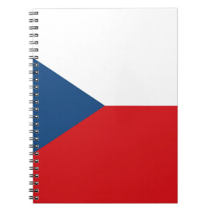 Czech Republic Flag Notizblock