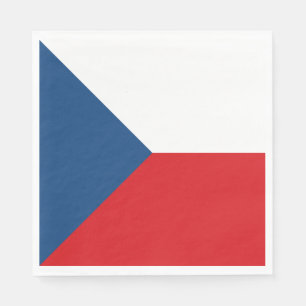Czech Republic Flag Serviette