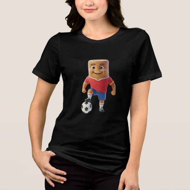 Czech Republic Soccer Shirt - Funny Cinnamon Roll  (Vorderseite)
