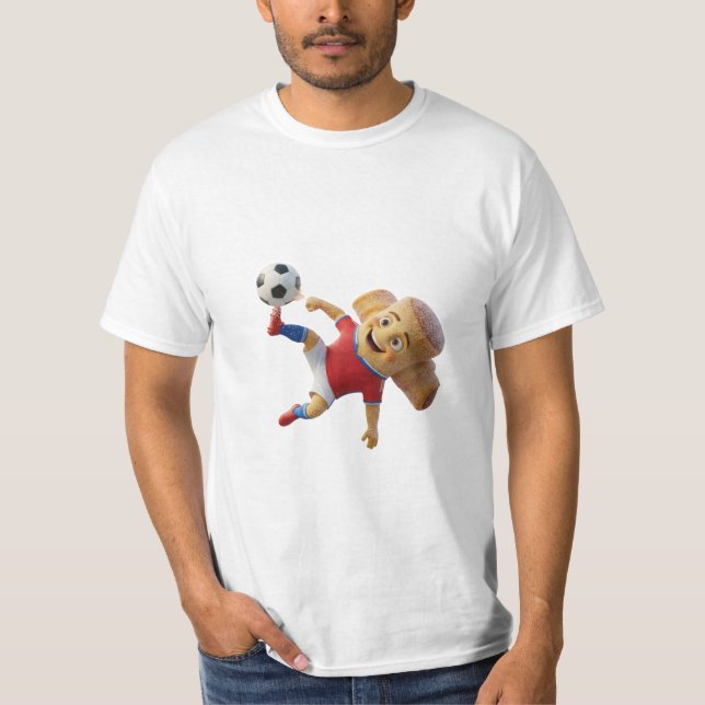 Czech Republic Soccer Shirt - Funny Cinnamon Roll  (Vorderseite)