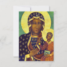 Czestochowa Black Madonna Icon Polen
