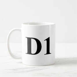 D1 - Zahnmedizinstudent im ersten Jahr Tasse