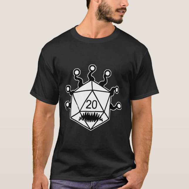 d20 Beholder! T-Shirt (Vorderseite)