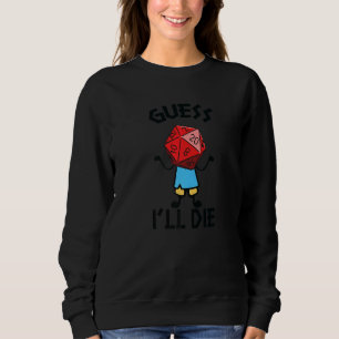 D20 Gaming Fantasy Dragons Tabletop Würfel Vermutu Sweatshirt