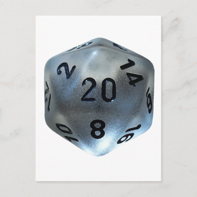 D20 POSTKARTE (Vorderseite)