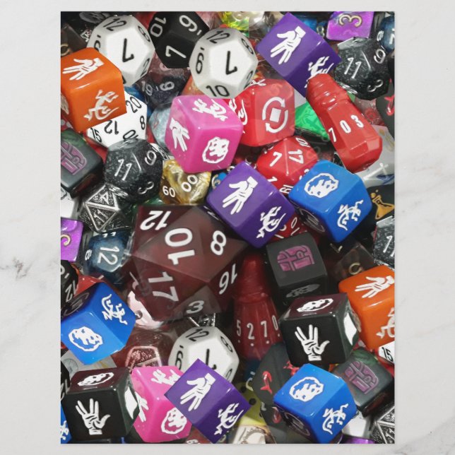 d20 Würfel (Vorderseite)
