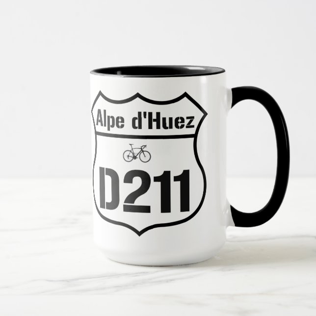 D211 Alpe d'Huez Tasse (Rechts)