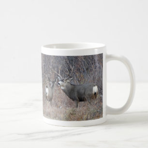 D29 Maultierhirsch Bock und Hirschkuh Kaffeetasse