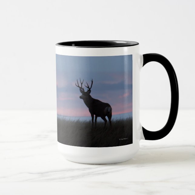 D3 Mule Dee Sunrise Buck Tasse (Rechts)