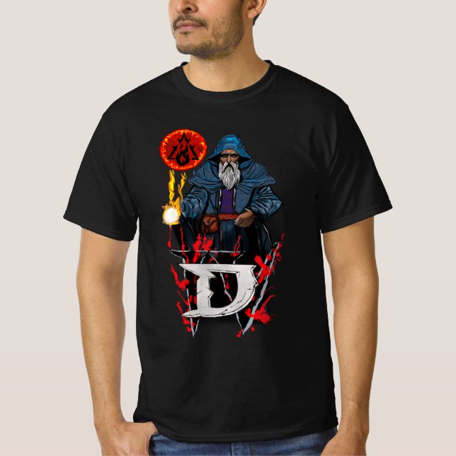 D4 Sorcerer T-Shirt (Vorderseite)