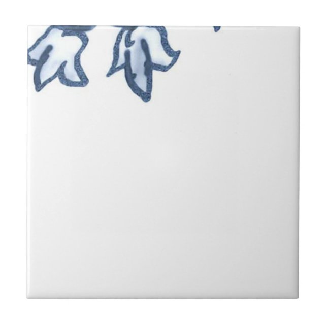D6 - Delft-Korb-Wandfliese - D6 Fliese (Vorderseite)