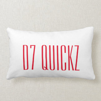 D7_QuicKz Kissen w/Name u. Logo