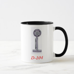 D-104 u. RufzeichenKaffeetasse Tasse