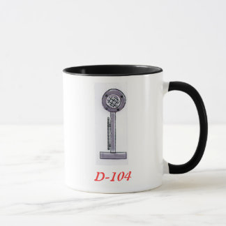 D-104 u. RufzeichenKaffeetasse Tasse