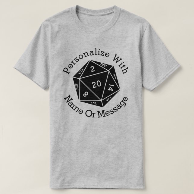 D 20-seitiger T - Shirt (Design vorne)