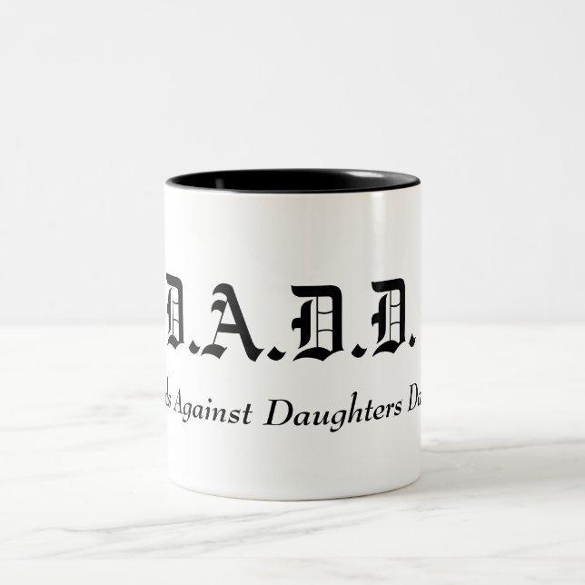 D.A.D.D. ZWEIFARBIGE TASSE (Mittel)