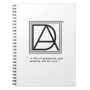 D.A.-Spiralnotizbuch Notizblock