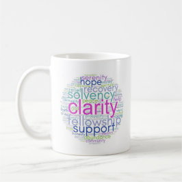 D.A. Wortwolken-Tasse Kaffeetasse