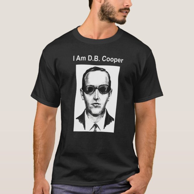 D B Cooper  2 T-Shirt (Vorderseite)