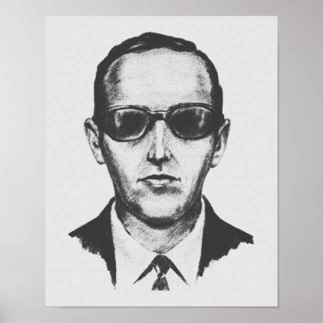 D.B. Cooper Poster (Vorne)