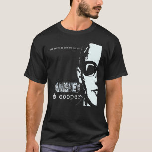 D B Cooper Skyjacker Hijack Retro 60er Style Graph T-Shirt