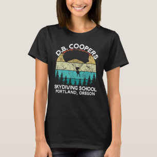 D B Coopers Fallschirmspringerschule Portland Oreg T-Shirt