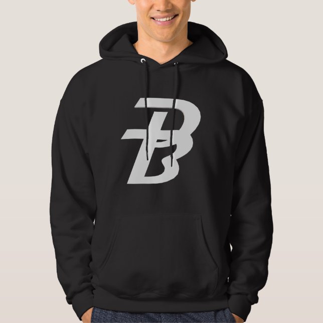 D B Logo Hoodie (Vorderseite)