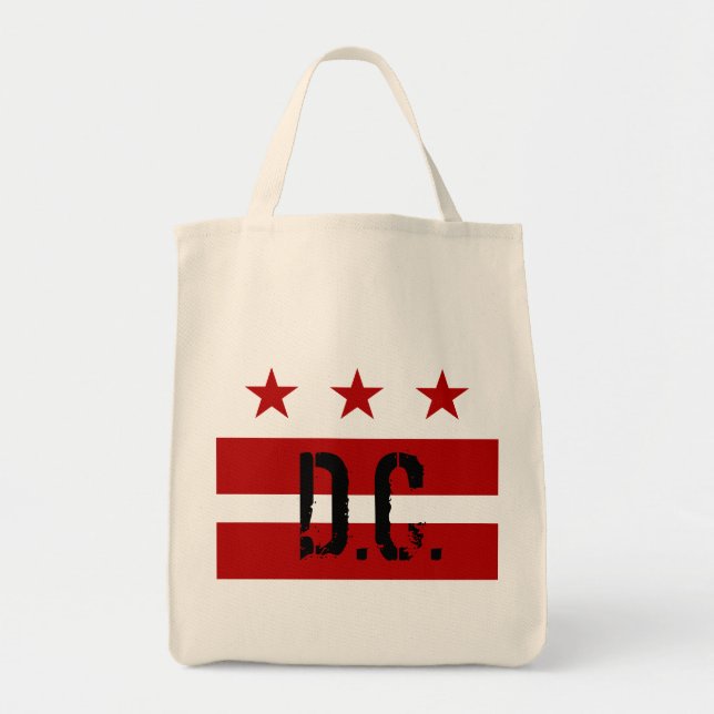 D.C. Tote Bag Tragetasche (Vorne)