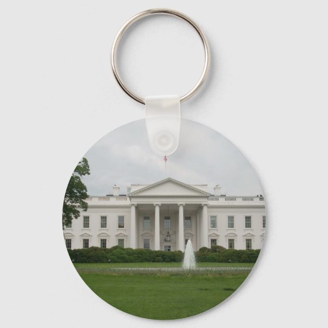 D.C. weißes Haus Schlüsselanhänger (Vorderseite)
