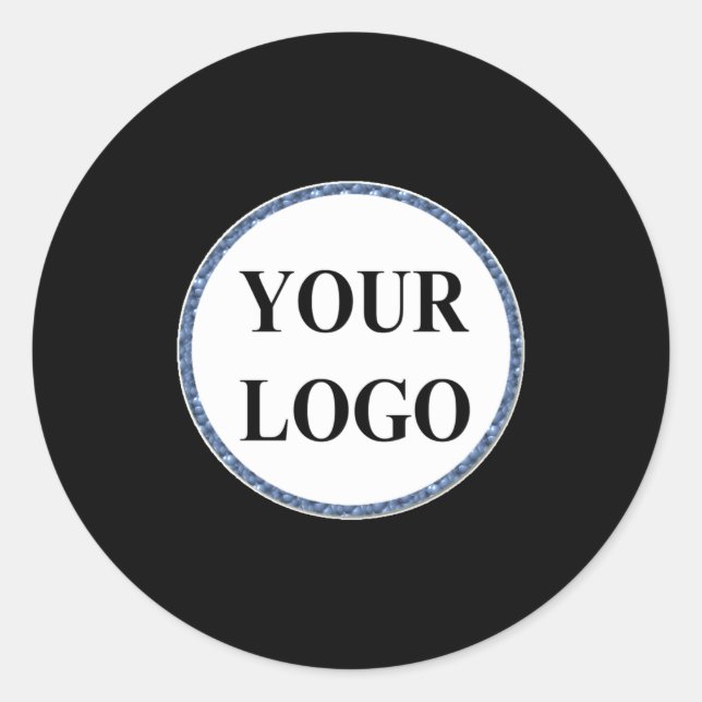 D Christmas Gift Ized Idea Logo Baby  Runder Aufkleber (Vorderseite)