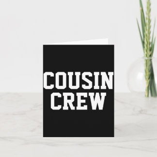 D Cousin Crew passende Familie _1  Karte