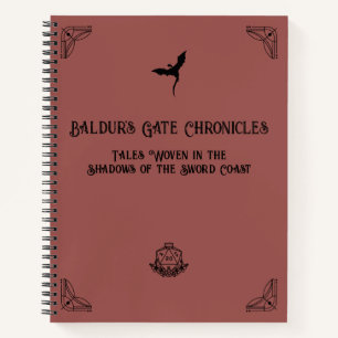 D&D Kampagne Chronicle Notebook Notizbuch