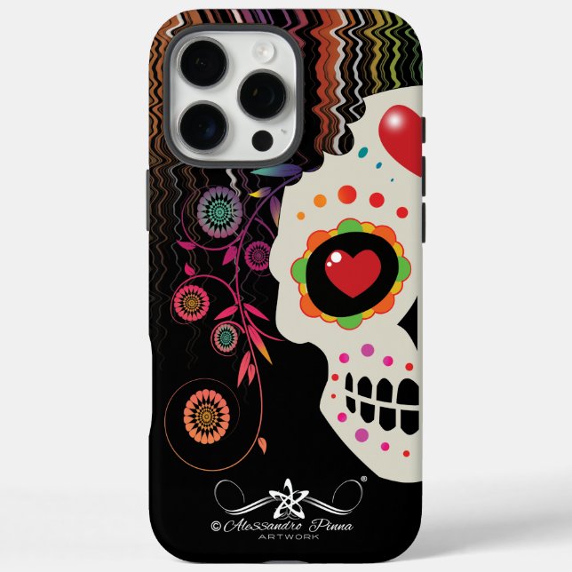 D.D.L.M. Calavera Case-Mate iPhone Hülle (Rückseite)