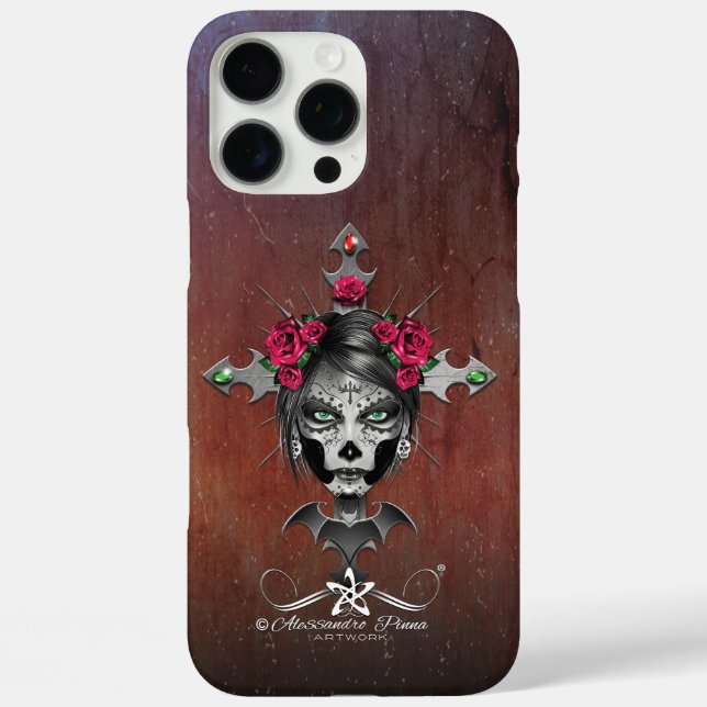 D.D.L.M. La Catrina Case-Mate iPhone Hülle (Rückseite)