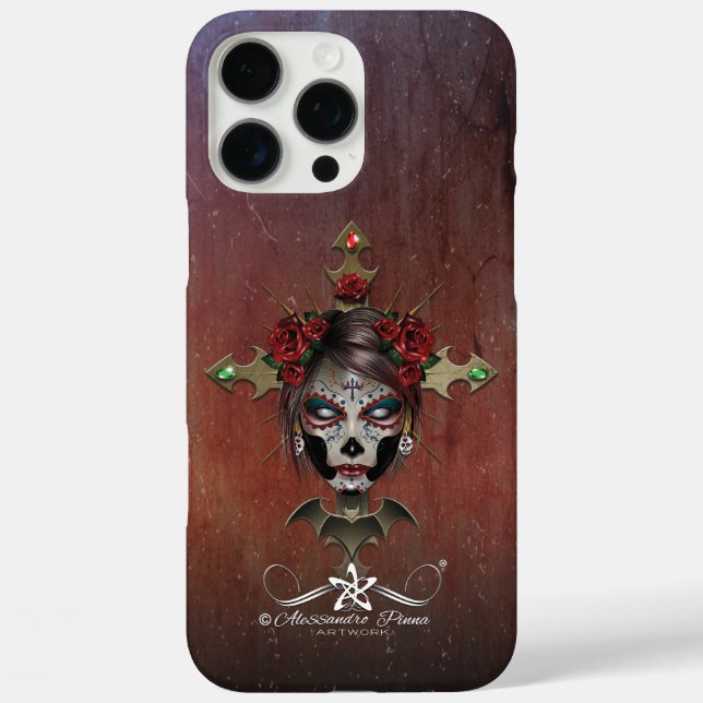 D.D.L.M. La Catrina Case-Mate iPhone Hülle (Rückseite)