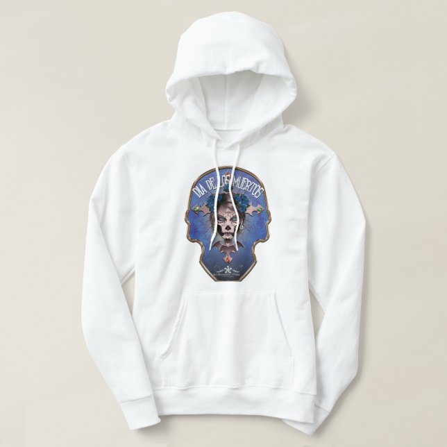 D.D.L.M. La Catrina Hoodie (Design vorne)