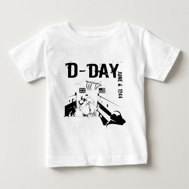 D-DAY 6. Juni 1944 Baby T-shirt (Vorderseite)