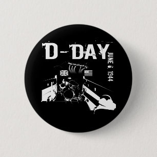 D-DAY 6. Juni 1944 Button
