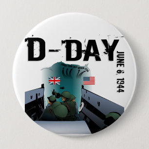 D-DAY 6. Juni 1944 Button