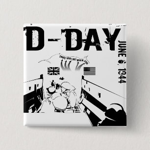 D-DAY 6. Juni 1944 Button